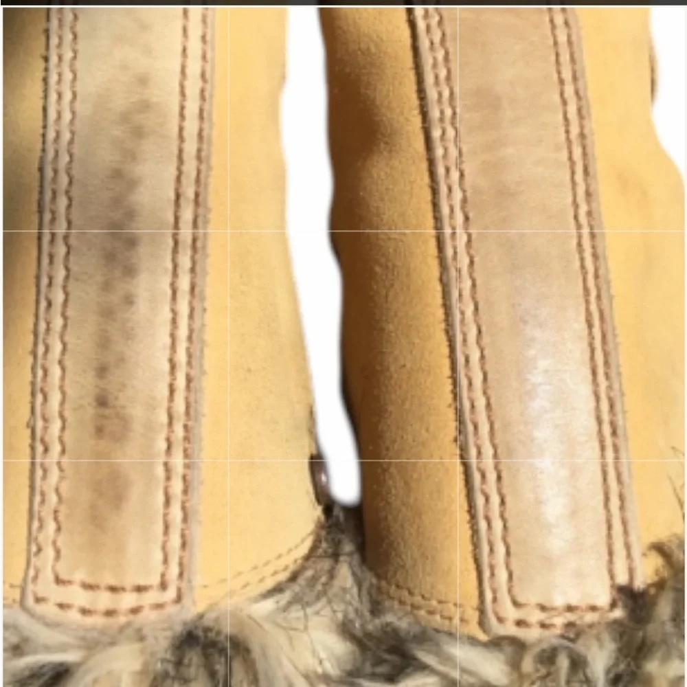 Sorel Joan of Arc Boots Beige Suede Upper Winter Boots Size 6 - Picture 4 of 9